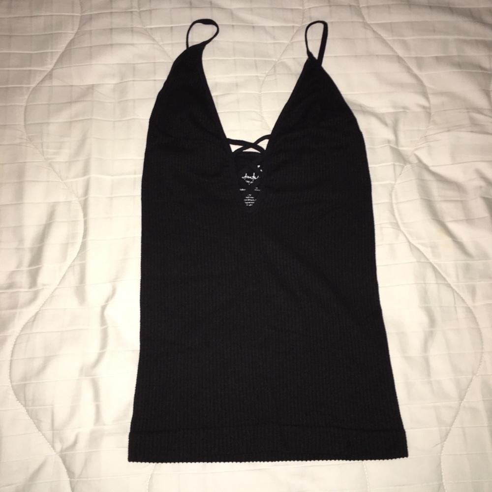 Intimately Free People Cross-Front Tank/Cami Top